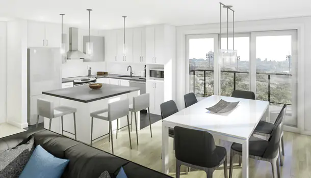Condos luxueux et accessibles